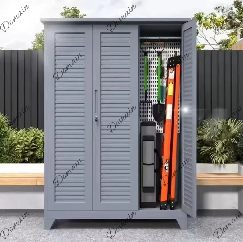 ER あらゆるサイズに対応、特大容量、屋外用収納キャビネット - Outdoor Furniture Metal のレビューと価格