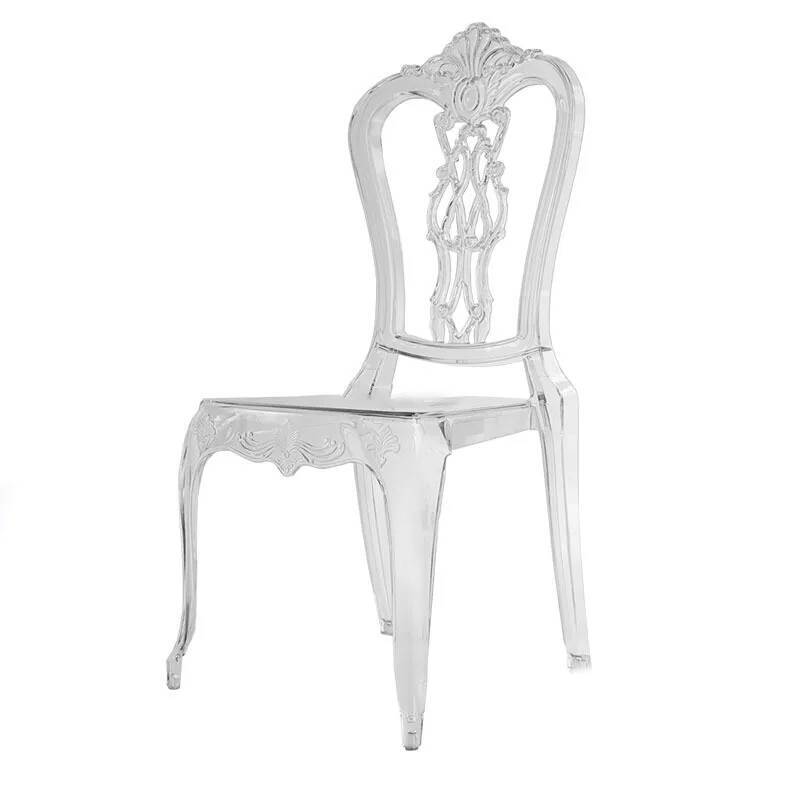 高級ウェディングチェア 屋外用アクリル製透明ローズダイニング - Outdoor Furniture Luxury のレビューと価格
