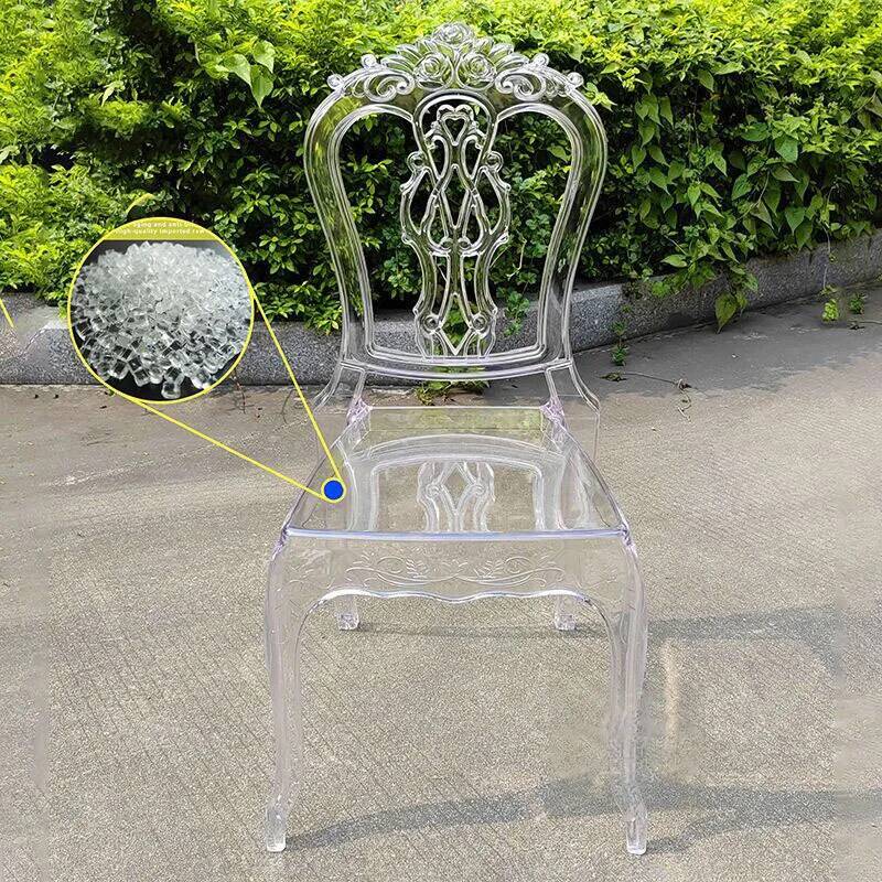 高級ウェディングチェア 屋外用アクリル製透明ローズダイニング - Outdoor Furniture Luxury のレビューと価格